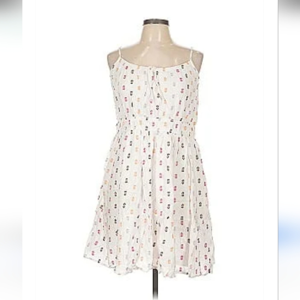 LOFT Polka Dot Mini Dress XS